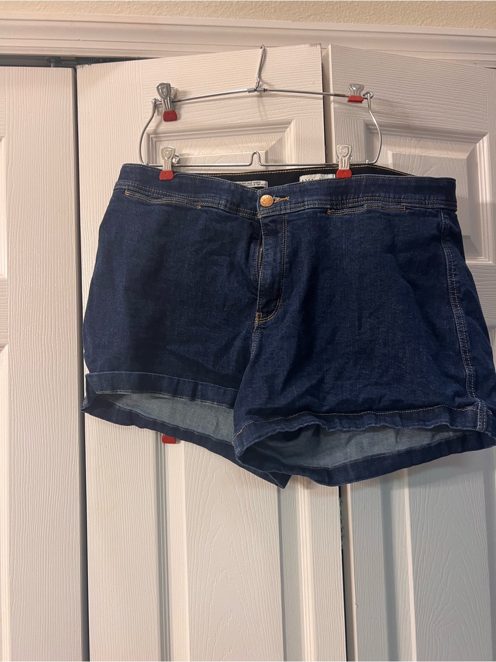 Ava & Viv Dark Blue Denim Jean Shorts